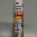3M Fire Barrier Sealant CP 25WB+, Red Color, One-Component, Gun-Grade, Latex-Based, Intumescent Material, 10.1 fl oz Cartridge