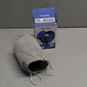 Travel Pillows for Airplanes, Airplane Pillow for Long Flight, Airplane Head Strap with Eye Mask for Sleep, Travel Neck Pillow for Car Road Trip, 360 Support Headrest, Stop Bobblehead, Black