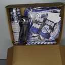 10th Birthday Decorations for Boys, 10 Year Old Birthday Decorations Blue Black Tableware Set include Double Digits Birthday Plates and Napkins Tablecloths Banner Cake Toppers for Party Decor Serve 26