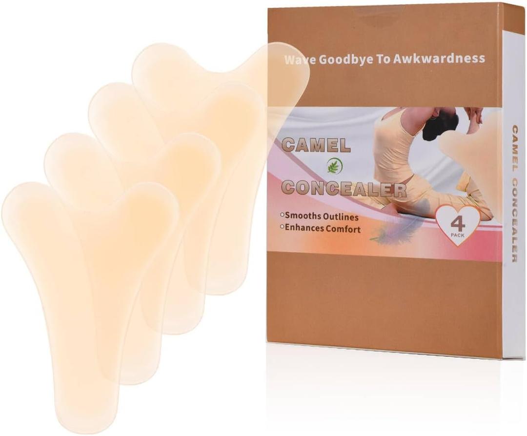 4 Pack Y Shape Camel Concealer, Reusable Camel Cover, Seamless Camel Hider, No Camel Underwear Guard