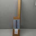 Ivilon Drapery Treatment Window Curtain Rod - Acrylic Ball 1 inch Pole. 28 to 48 Inch. Warm Gold