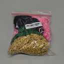 Geyoga 4 Pieces Mesh Crochet Hair Net Rayon Knit Snood Hat Thick Short Women Hairnet Snoods Cover Ornament for Sleeping(Black, Green, Pink, Beige)