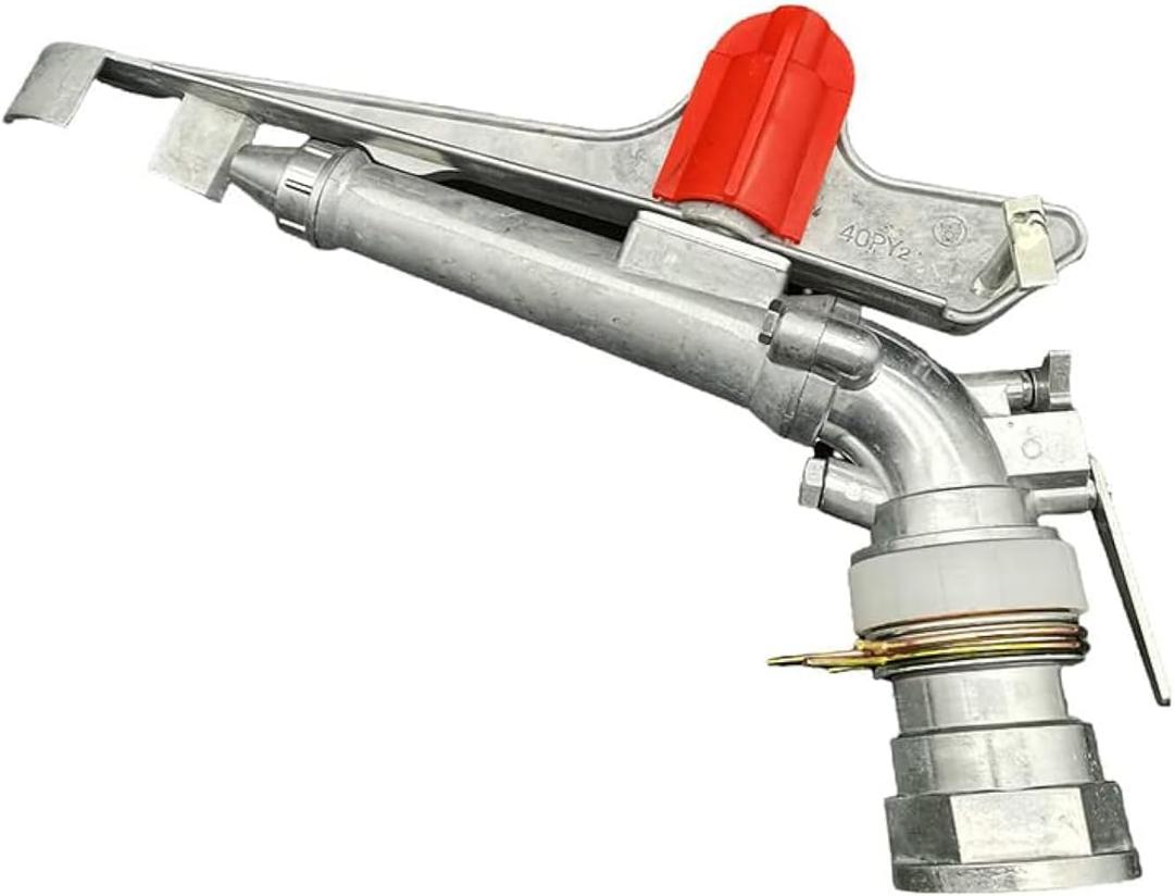 2" Water Spray Gun Large-Area Agriculture Irrigation Watering Sprinkler Large-Area 360 Adjustable WaterWatering Sprinkler Spray Gun 2 Inch