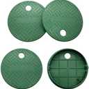 Sprinkler Valve Cover, Utility Box Cover, Rainbird Sprinkler Cap, Water Valve Cap, Irrigation Control Covers For Outside, Durable Plastic, Easy Install For Garden Outdoor Lawn Yard Sprinklers