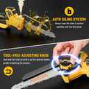 2-IN-1 Cordless 8-Inch Pole Saw & Chainsaw for De-WALT 20V MAX Battery - 1200W Brushless Motor, Total Reach of Max 15.9 FT, Lightweight, 8"&6"Electric Pole Saws for Tree Trimming Pruning (Tool Only)
