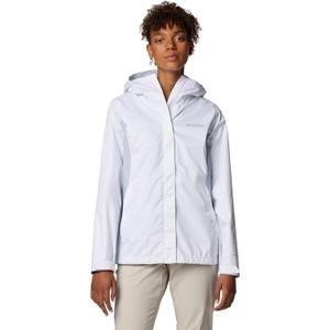 Columbia Womens Arcadia II Jacket (Medium, White/Cirrus Grey)