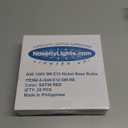 Novelty Lights 25 Pack G40 Red Outdoor Globe Bulbs, Light Bulbs Glass Incandescent Bulbs with 3000 Hour Lifespan, Globe String Lights Replacement Bulbs