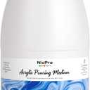 Nicpro Paint Thinner for Acrylic Painting, 33.8oz / 1000ml, Acrylic Paint Thinner, Acrylics Flow Medium Improve Flow Consistency