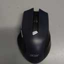 acer Wireless Mouse for Laptop, 2.4GHz Computer Mouse 3 Adjustable DPI Office Cordless USB Mice with USBA Receiver, 6 Buttons, 1600 DPI, Medium to Large Sized Hands Compatible with PC, Laptop, Desktop (Black)