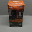 Joiedomi 7 FT Long Halloween Inflatables Pumpkin Outdoor Decorations, 7 Pumpkins Outside Decoration with Witch's Cat with Build-in LEDs Blow Up Inflatables for Party Yard Lawn Garden Decor