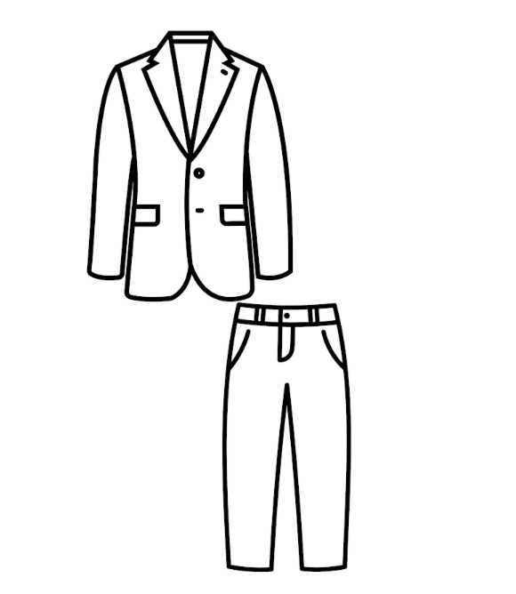 Formal 2-Piece Suit Set – Dark Gray Vest and Pants, Size 5
