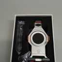 BRCOVAN Anti-Theft Aluminum Alloy Motorcycle Phone Mount with Vibration Dampener & Secure Lock, Adjustable Motorcycle Handlebar Cellphone Holder for Bike Bicycle Scooter ATV, Fit 4.7-7.2'' Smartphone (SILVER)