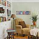 Love You More Wall Decor, Metal Tin Sign vintage wall decor, Above Door home signs for Home Bar Coffee Wedding Gift 6 x 4 Inches, One Size