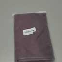 Jeneoo Burgundy Decorative Throw Pillow Covers Soft Chenille Comfy Solid Couch Cushion Case Decor (Set of 2, 20 x 20 Inches)