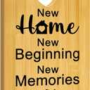 Unique Housewarming Gifts for New Homeowners First New Home Gifts for Neighbor, Friends, Realtor Closing Gift for Home Buyers New House Owners Presents Party New Apartment Cutting Board Gift