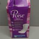 Poise Ultra Thin Incontinence Pads & Postpartum Pads for Bladder Leaks, 6 Drop Ultimate Absorbency, Long Length, 26 Count,