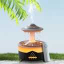 Essential Oils Diffusers for Home 350ml, Aromatherapy Diffusers for Essential Oils Large Room with R/C, 7 Color & 3 Lighting, Cool Mist Humidifiers for Bedroom & 3 Timers Office Yoga Black