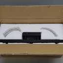 3-Light Bathroom Vanity Light, Black Bathroom Light Fixture Over Mirror with Clear Glass, Modern Bath Wall Sconce Light for Bath Restroom, OS-MM5002-3BK