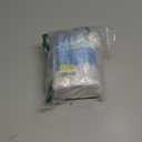 60 Counts 1.6 Gallon Mini Drawstring Trash Bags, Small Garbage Bags by KSSKSS, Code a fit 4.5-8 Liter, 1.2-2 Gal, White Trash Bin Liners for Home Office Kitchen Bathroom Bedroom