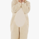 Morph Kids Lamb Costume - Toddler Sheep Jumpsuit - Animal Outfit for Kids - Cute Lamb Jumpsuit for Dress Up Size 1-2 years