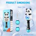 Bubble Wands for Kids Ages 4-8 Years Old: Light Up Bubble Machine Bubble Wand for Parties Outside Toys for Toddlers 3-5 Automatic Bubble Machine Rechargeable Gifts for 3 + Year Old Girl Boy