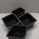 Bed Risers 6 inch, Oversized Furniture Risers, Heavy-Duty Support Up to 6000 Lbs, Lift 6 inch for Couch, Sofa, Table,Chair (Black 4 Pack, 6 inch)