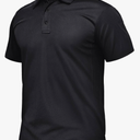TACVASEN Mens Polo Shirt Short Sleeve Tactical Performance Collared Work Golf Shirts Dry Fit Pique Polos for Summer, Size -S