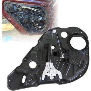 SecosAutoparts Rear Left Side Power Window Regulator w/o Motor Compatible with Kia Optima 2016-2021 Replace# 83471-D4000 83471-D5000 83471D4000 Rear Driver Side Window Regulator