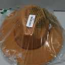 4 Sets Cowboy Hats Bandanas Felt Western Wide Brim Belt Buckle Panama Hats Bandanas Set for Women Men Burning Rodeo