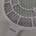 Electric Fly Swatter, Bug Zapper, Mosquito Zapper Racket | Gold Zone Voltage, Densest 3 mm Mesh, Apple-Like Weight - AA Battery Powered (not incl.) - Indoor & Outdoor Use with Pro Swat Tips (White-1 pack)