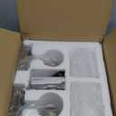 Battery Operated Wall Sconce Set of 2, Rechargeable, Cordless, Dimmable, Timer, Remote, Touch Control, 3000K, USB-C Charging for Living Room, Bedroom Nickel (Include 2 Special Bulbs)