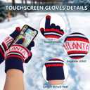 Vintage Classic Skull Cap Beanie Hat with Warm Gloves and Scarf Cuffed Winter Hat Knit Comes Gifts for Men Women Fans