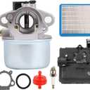 799868 Carburetor for BS 675 625 Series Engine Parts 498170 799872 790821 14111 498254 Craftsman Murray 6.75 6.5 HP 190cc 22" Trimmer Push Mower 795259 Air Cleaner Primer Base