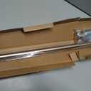 Ivilon Window Curtain Rod Decorative End Cap Design, 1 Inch Rod, 48 to 86 Inch. Warm Gold