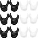 6 Pairs Crease Protectors for Air Force Shoes, Sneaker Guard, Shoes Protector Prevent Sneaker No Creases (Large - Size 7-13)
