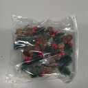 Bokon 12 Set 3 oz Dipping Sauce Dishes Christmas Ceramic Bowl Gifts Include 12pcs Sushi Soy Sauce Dish Dipping Bowls Star Pinch Bowls and 12pcs Yule Card with Box for Christmas Neighbor Teacher Gift