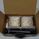 Twinkle Star 2 Pack Solar Christmas Lights Outdoor, Total 80 FT 240 LED Solar Powered Christmas Fairy Lights Waterproof with 8 Modes for Patio Garden Party Backyard Wedding Decorations Multicolor