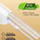 White Rechargeable Wall Sconces Set of 2, White Battery Operated Wall Sconce Set with Remote & Touch, Wireless Wall Sconces Set of Two for Bathroom Bedroom Living Room Decor