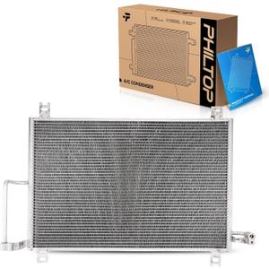 PHILTOP Air Conditioning A/C Condenser Compatible with Chevy Cruze 2011-2015, Impala 2014-2020, Malibu 2013-2015, Malibu Limited 2016, Cruze Limited 2016, with Receiver Drier Replace# 3794, 13267649
