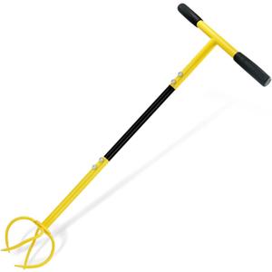 Manual Twist Tiller, Efficient Tiller for Gardening, Efficient Soil Cultivation, Garden Bed Tiller, Premium Handheld Garden Tool