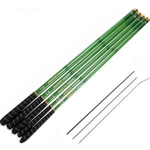 Goture//Telescopic Tenkara Fishing Rod Kit//Ultralight Travel Fishing Rod,Portable Collapsible Bass Crappie Rod, Carbon Fiber Inshore Stream Trout Pole 10 12 15 18 21 24 Free Tip Set(Top 3 Segment) (24ft/7.2m, 1 Piece BREEZE, Green)