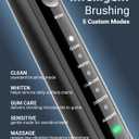 Water Flosser & Electric Toothbrush for Adults Oral Irrigator & Sonic Toothbrush 2-1 Oral Clean Kit (Black)