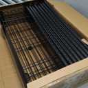 Amazon Basics 4-Shelf Steel Wire Storage Rack, Adjustable, Sturdy, Easy Assembly, 13.4 D x 23.2 W x 48 H in, Black