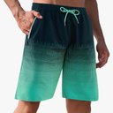 APTRO Men's Swim Trunks 9 inch Bathing Suit Board Shorts with Zipper Pockets Swimming Swimsuit Beach Shorts Big and Tall, 5XL