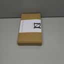 WDS WONDROUS 12-Piece Easter Hanging Ornaments Set, Plastic Bunny & Letter Eggs with Green Vintage Pattern, Spring Home Decor for Wall Door Tree Table, Easter Party Supplies Gift (Green and White)