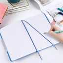 3 Pack Lined Notebook Set, Professional A5 Notebook for Adults on Work & Note Taking, 240 Pages Notebook with waterproof Cover