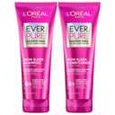 L'Oreal Paris Sulfate Free Iron Sleek Smoothing Shampoo and Conditioner, Frizz Control and Humidity-Resistant Formula with Alpha-Acids, EverPure Hair Care, 1 Kit