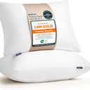 Bedsure Pillows Standard Size Set of 2 - Hotel Collection Bed Pillows for Sleeping, with Down Alternative Filling, Soft Support for Back, Stomach or Side Sleepers, Standard, 26"x19", White, 2 Pack