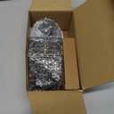 goldenwarm Matte Black Entry Interior Door Knob, Square Exterior Door Knobs, Matte Black Exterior Key Door Knobs (Pack of 3)