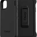 OtterBox iPhone 11 Defender Series Case - Black, Rugged & Durable, with Port Protection, Includes Holster Clip Kickstand
